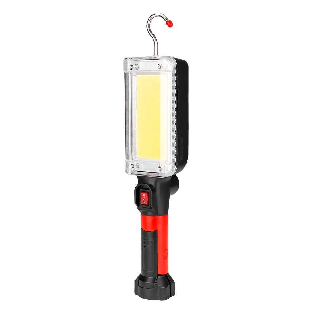 

Rechargeable LED COB Work Light Garage Workshop Emergency Flashlight Riding Spotlight Camping Fishing Safety Lamp