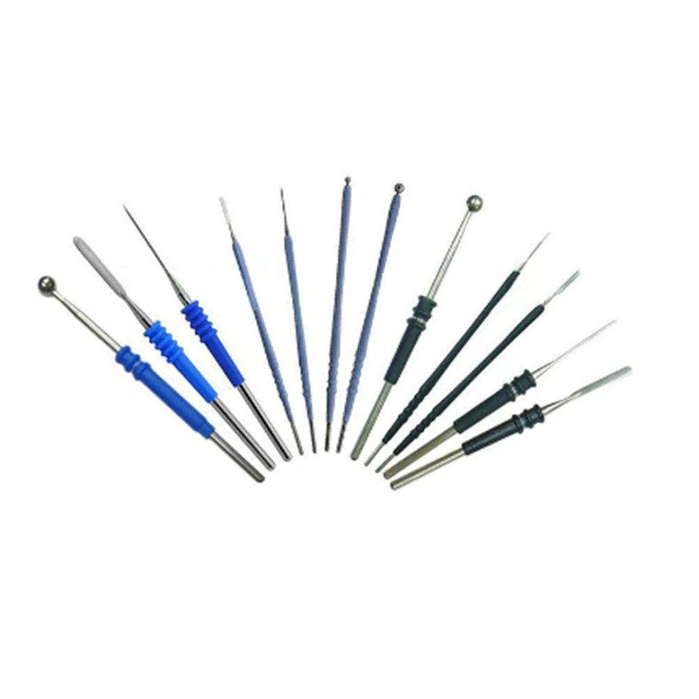 10Pcs Disposable Surgery ESU Pencil High Frequency Electrosurgery LEEP Unipolar Electric Knife Pen