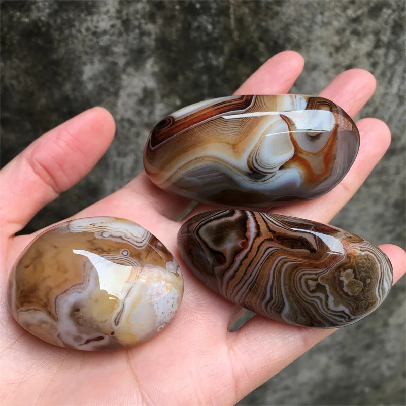 

3 штуки натуральный сардоникс камней для аквариума