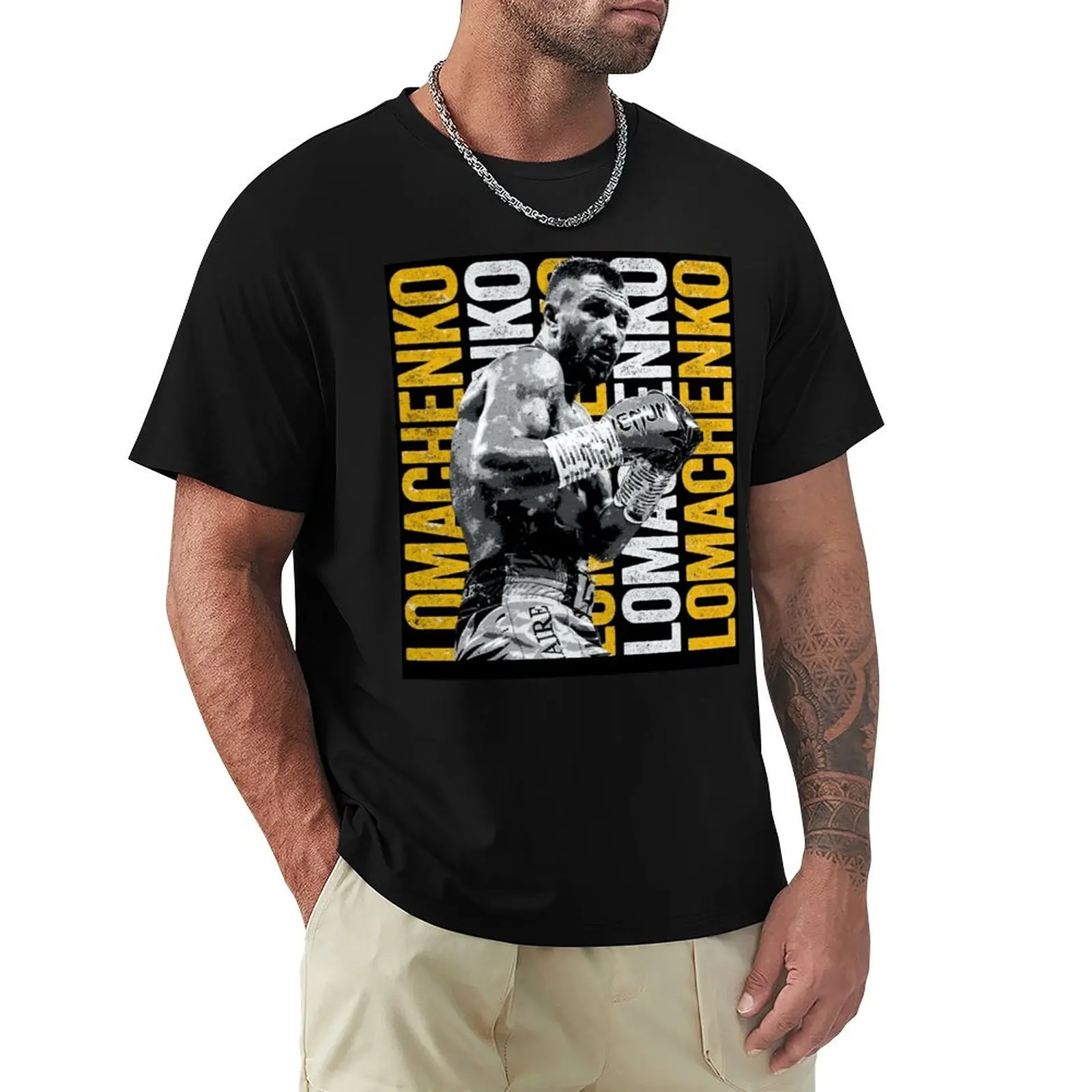 

Ukraine 25 Vasyls And Lomachenkos Boxing Movement T-shirts Funny Graphic Kemp Activity Competition Vintage USA Size