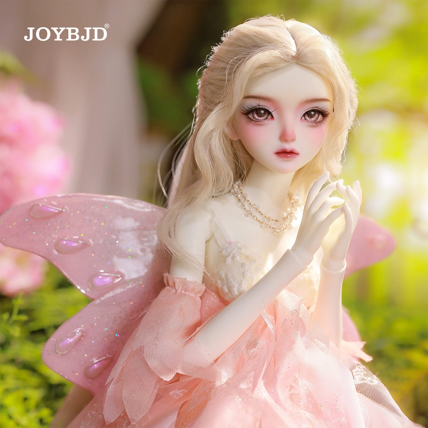 Фото Полный набор кукол Joybjd 1/4 DL BJD — корпус Muxi с нарядками лепестков Сакуры |   Фэнтези Коллекция №2