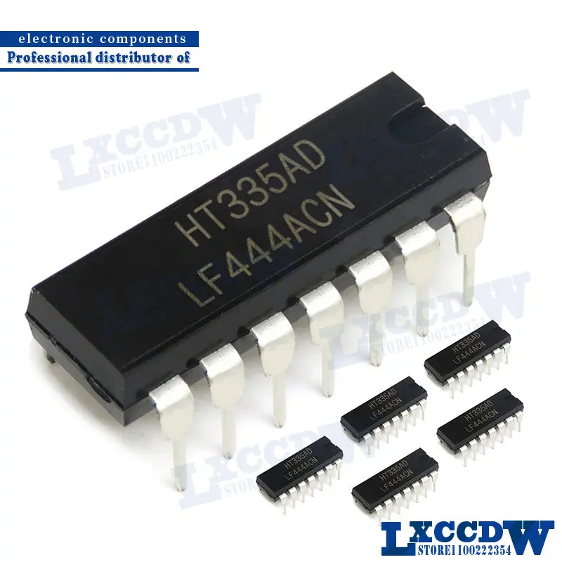 10 шт., усилитель LF444ACN DIP-14 LF444 DIP LF444CN DIP14