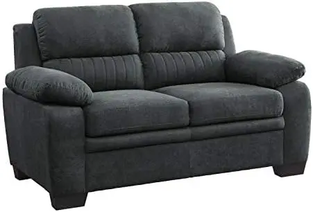 

Living Room Loveseat, Dark Gray