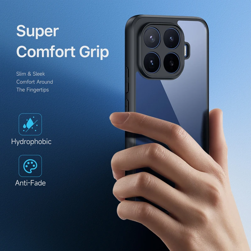 Фото Чехол DUX DUCIS для Xiaomi 17T Pro 17T, противоударный, из твердого поликарбоната и мягкого ТПУ, с защитой от падений, прозрачная задняя панель №4