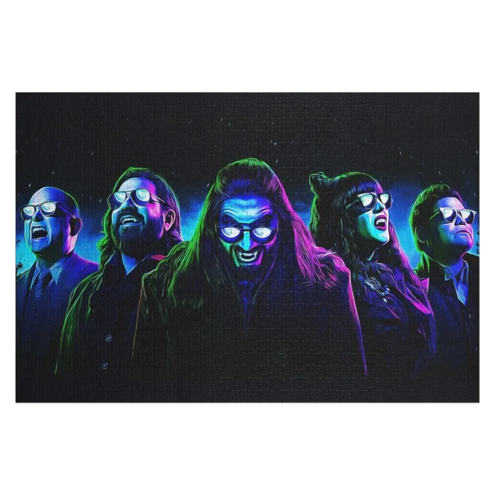 Головоломка то что мы делаем в тени-Полностью Литой пазл с деревянным фото