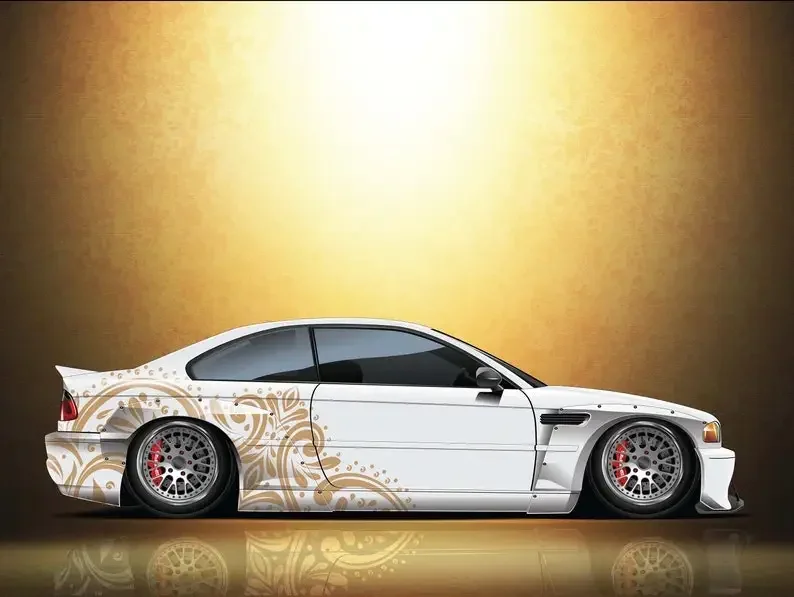 Индивидуальный дизайн тату-пленки художественный с узором Универсальная