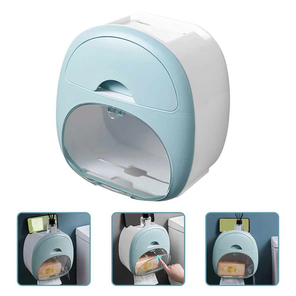 

Napkin Dispenser Plastic Tissue Organizer No-punch Napkin Box Tissue Case