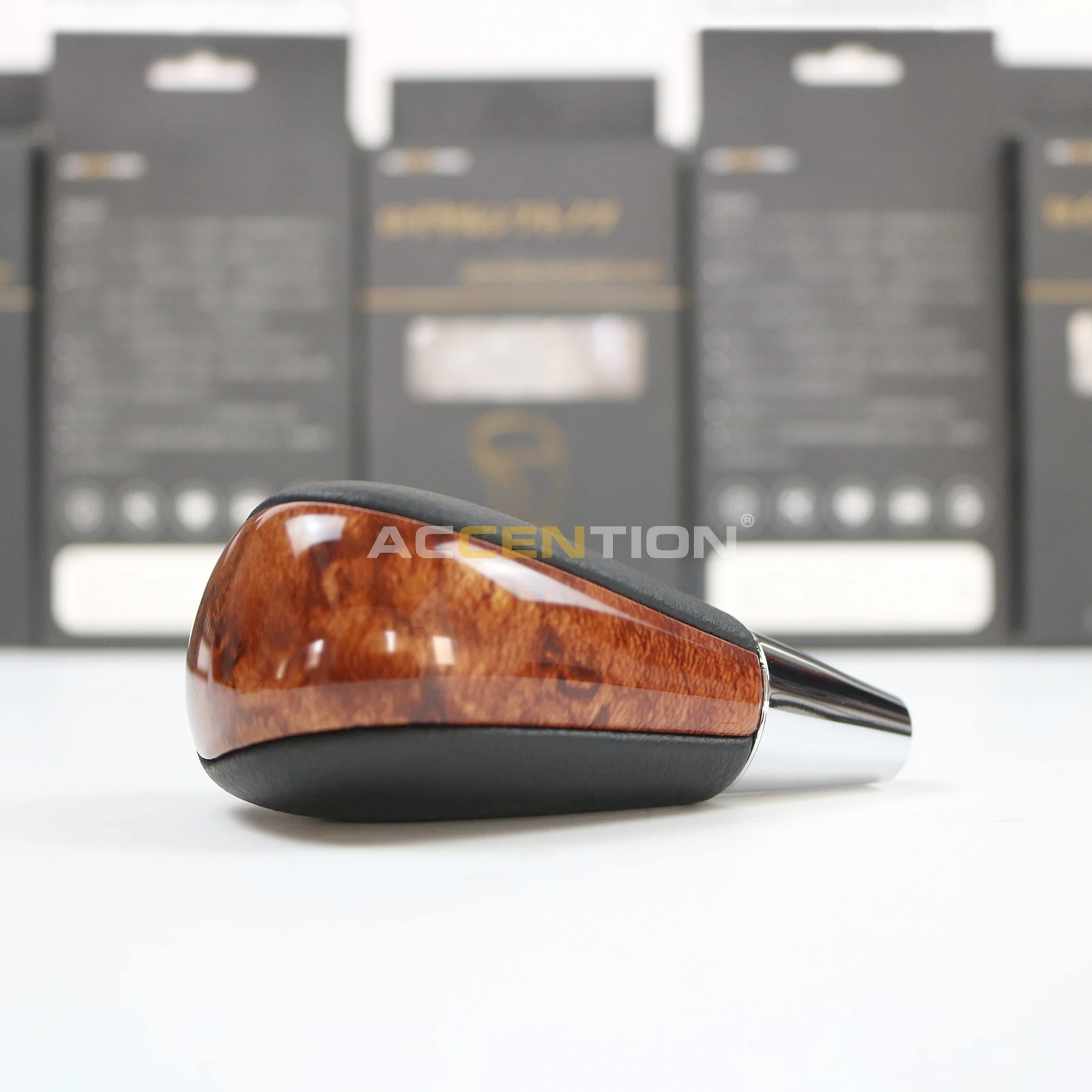 Ручка переключения передач из черной кожи для Toyota Corolla Camry Rav4 Solara Tundra Estima Land Cruiser