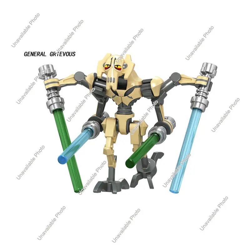 

Конструктор «генерал гривус» Люк Скайуокер ахока йода Оби-Ван Кеноби Сит Кайло Рен подсчет доку Звездный убийца Фигурки игрушки