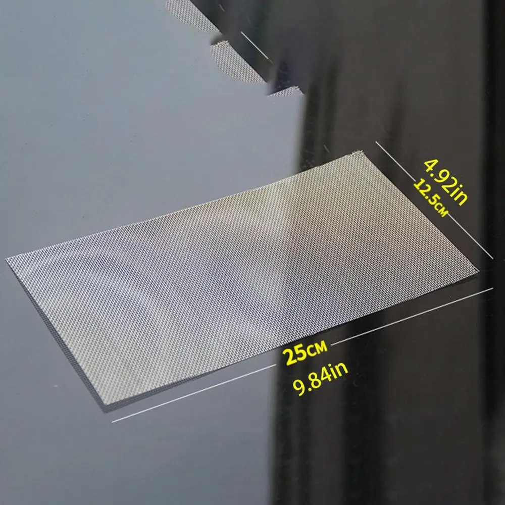 

Mesh Front Fix Mesh Universal Repairing Mouldings Car Bumper Stainless Steel Grille Net Plastic Repair Fix Car Supplies