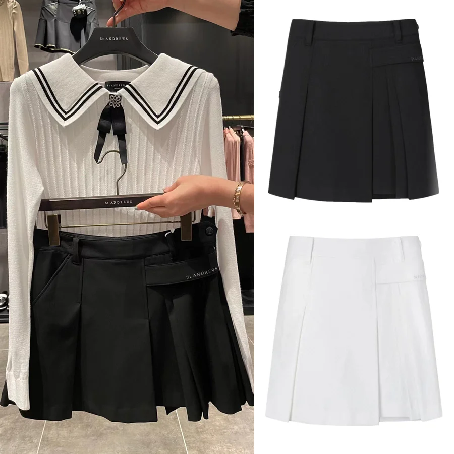 

ST Spring and Summer New Golf Women's Skirt South Korea Original Outdoor Fashion Casual Women's Dress