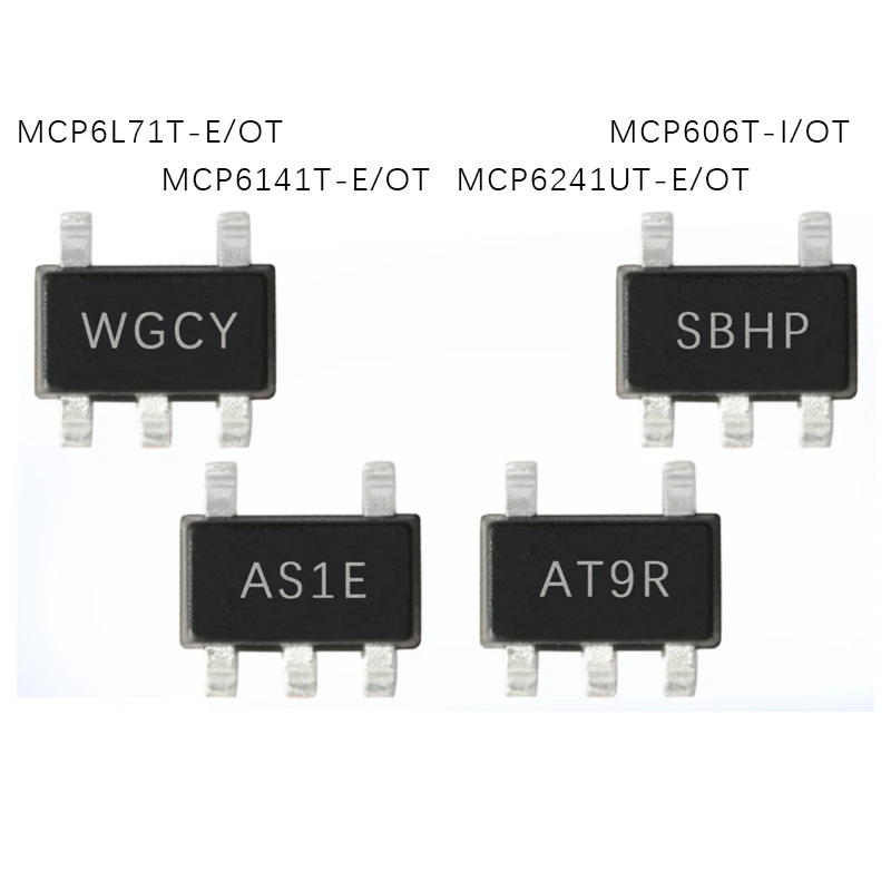 

1PCS MCP6241UT-E/OT MCP606T-I/OT MCP6141/MCP6L71T-E/OT
