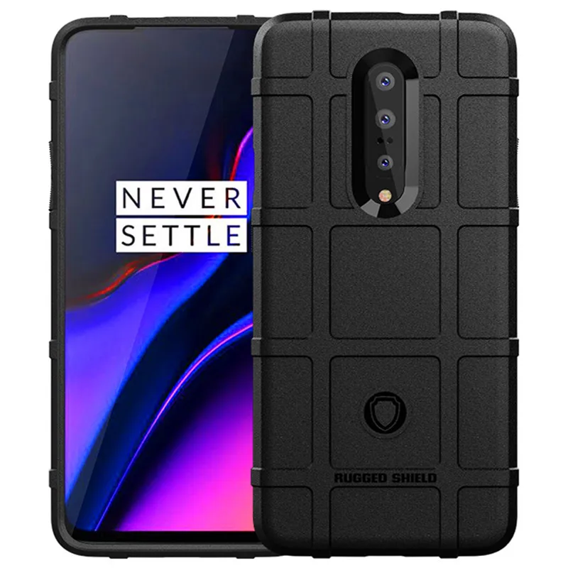 

For Oneplus 7 Pro Shockproof Silicone Phone Cases for oneplus 7pro One plus 7pro Armor Heavy Duty Shield Case Soft Back Cover