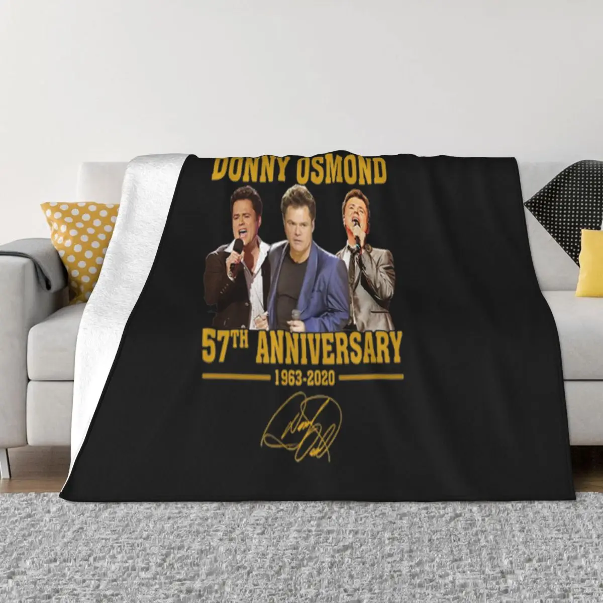 Donny Osmond 57-летие 1963 2020 фирменный летний стиль брендовый скидка новое одеяло с