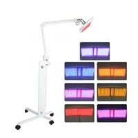 led 7 color photodynamic beauty instrument anti aging anti sensitivity and anti inflammatory relieve oily acne