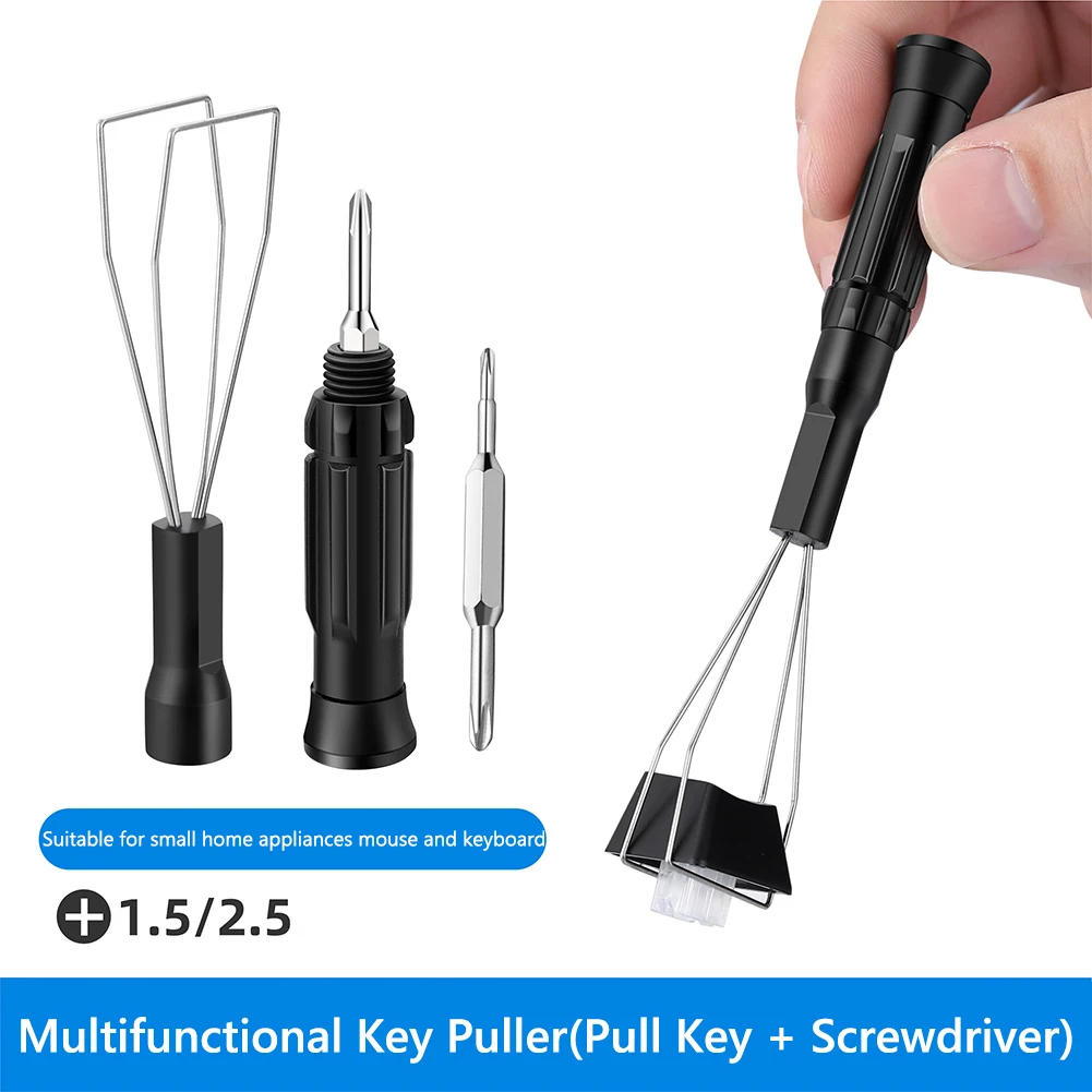 

3 в 1 Съемник крышки ключа пластиковая ручка Универсальный Съемник ключа Инструменты для обслуживания Съемник вала многофункциональный для...