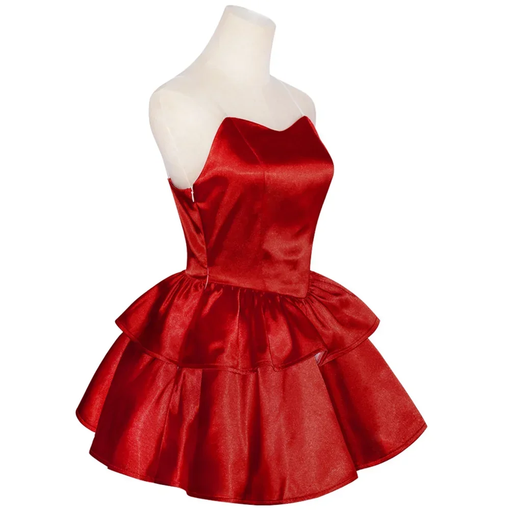 Аниме идеальный синий Kirigoe Mima косплей костюм для взрослых женщин платье униформа