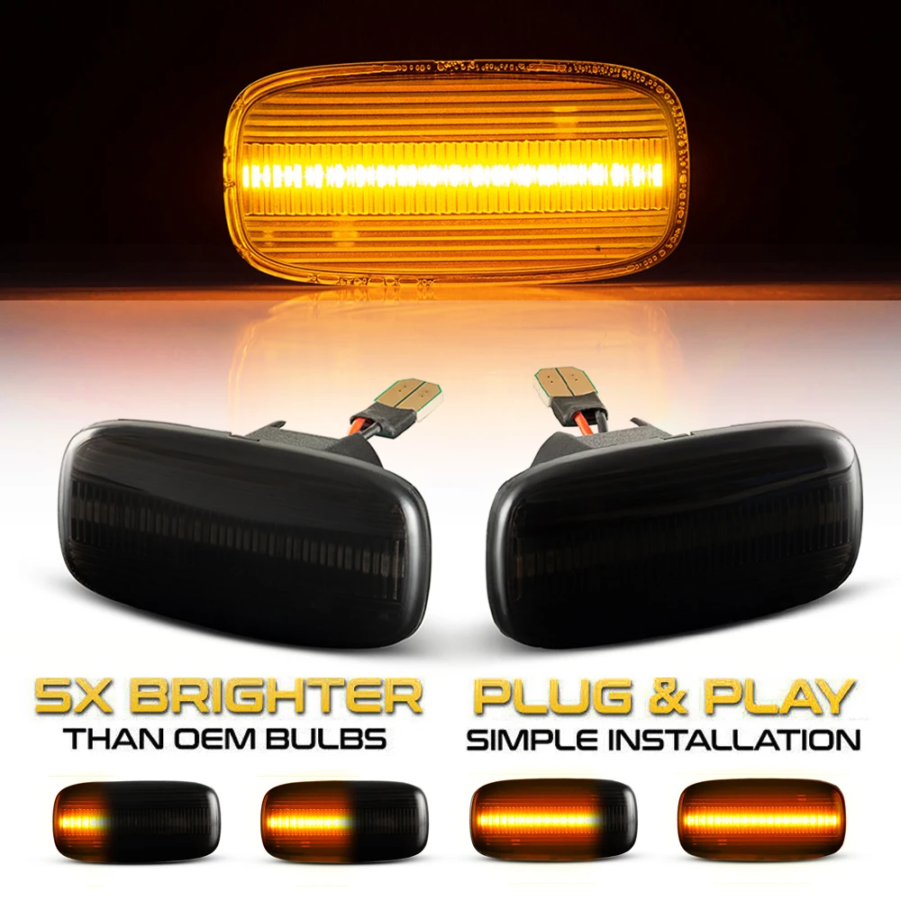 

Лампы поворотников для Nissan AD Primera P11 P12 Pulsar N15 N16 Sunny G10 Серена C24 200SX S15 Sylphy, 2 шт.