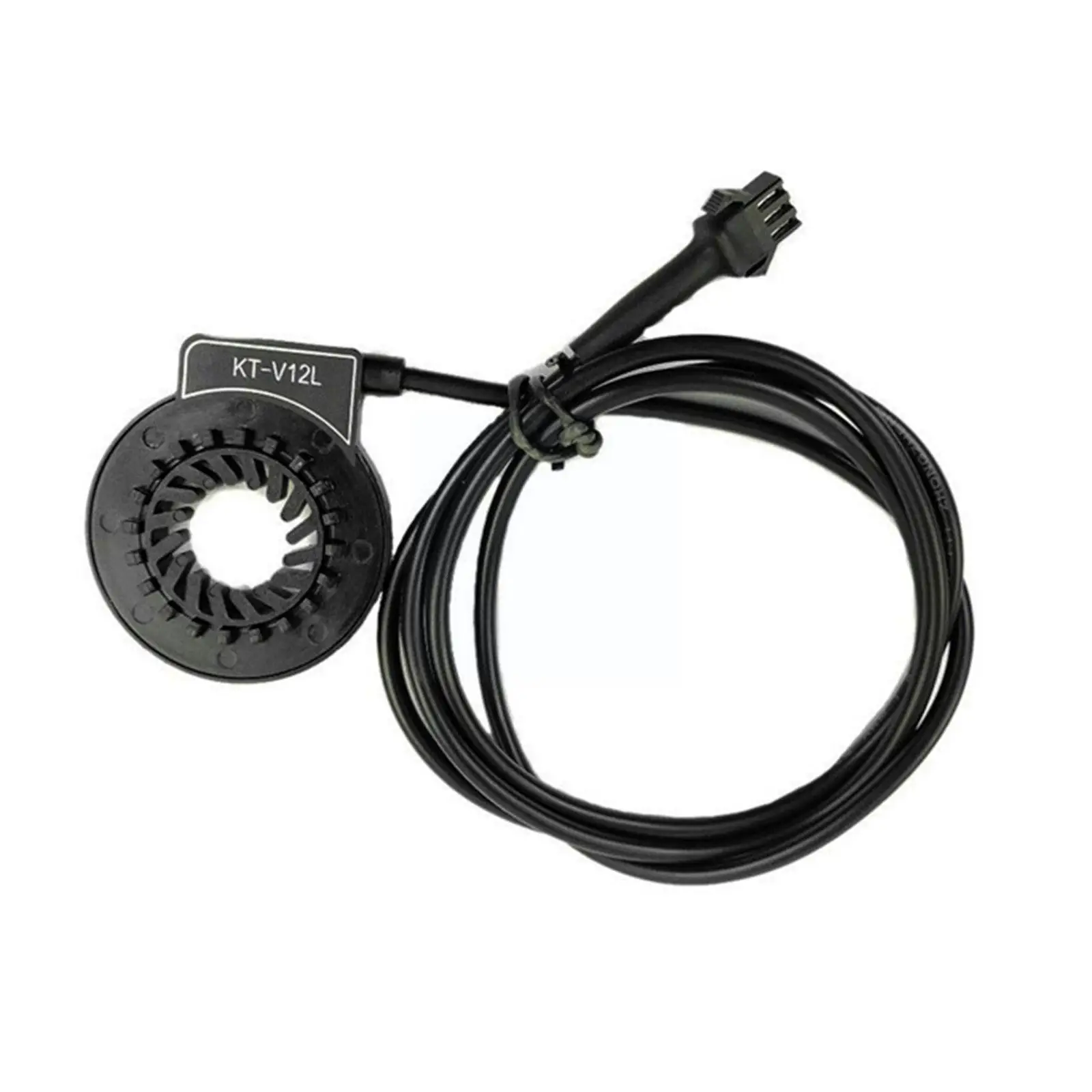 

Electric Bicycle Pedal Sensor KT-V12L Easy Fitting Sensors Dual Parts Sensor Speed PAS Black Ebike Hall Cadence Pedal Assis T1K5