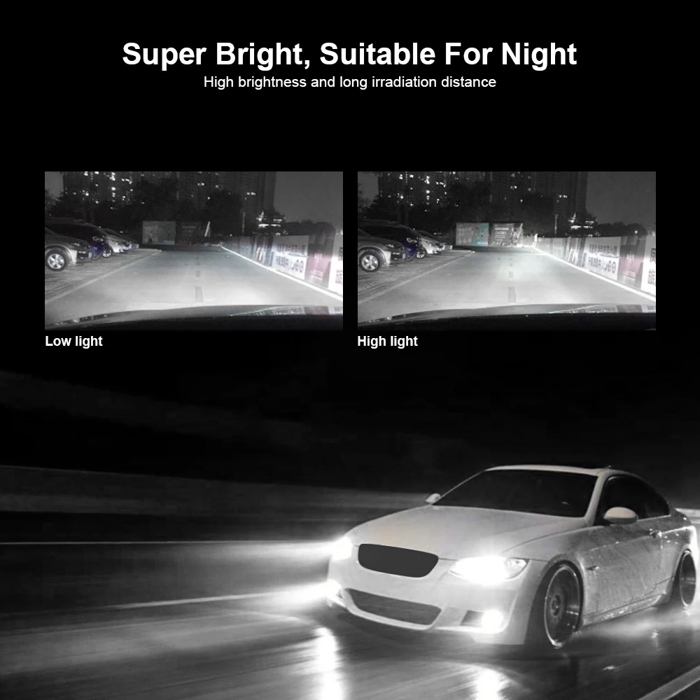 240 Вт светодиодные фары 40000LM дальний ближний свет Canbus автомобильные 12 В 6000 К супер