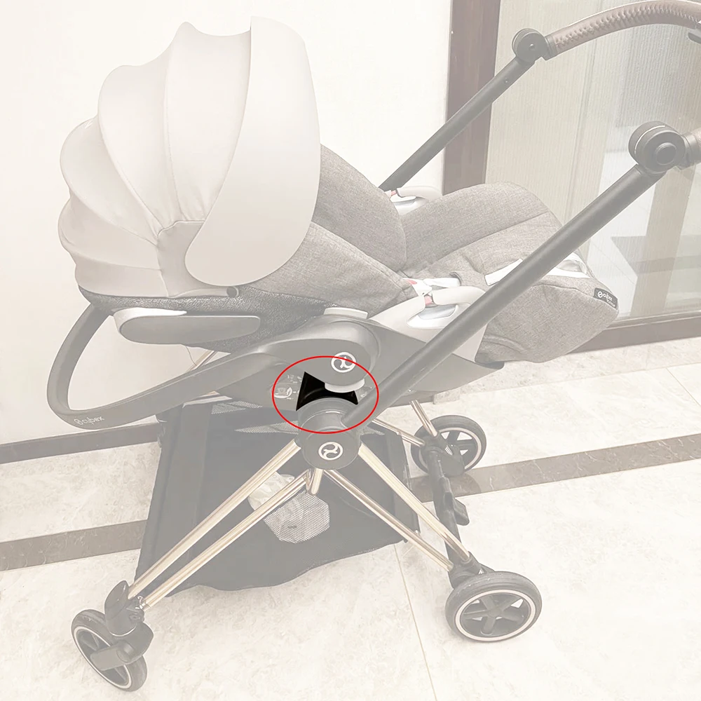 Фото Адаптер для колясок Cybex Mios и Aton Cloud Q/Z, Maxi Cosi Be Safe, конвертер для автокресел Joie, аксессуары для замены детских автокресел №3