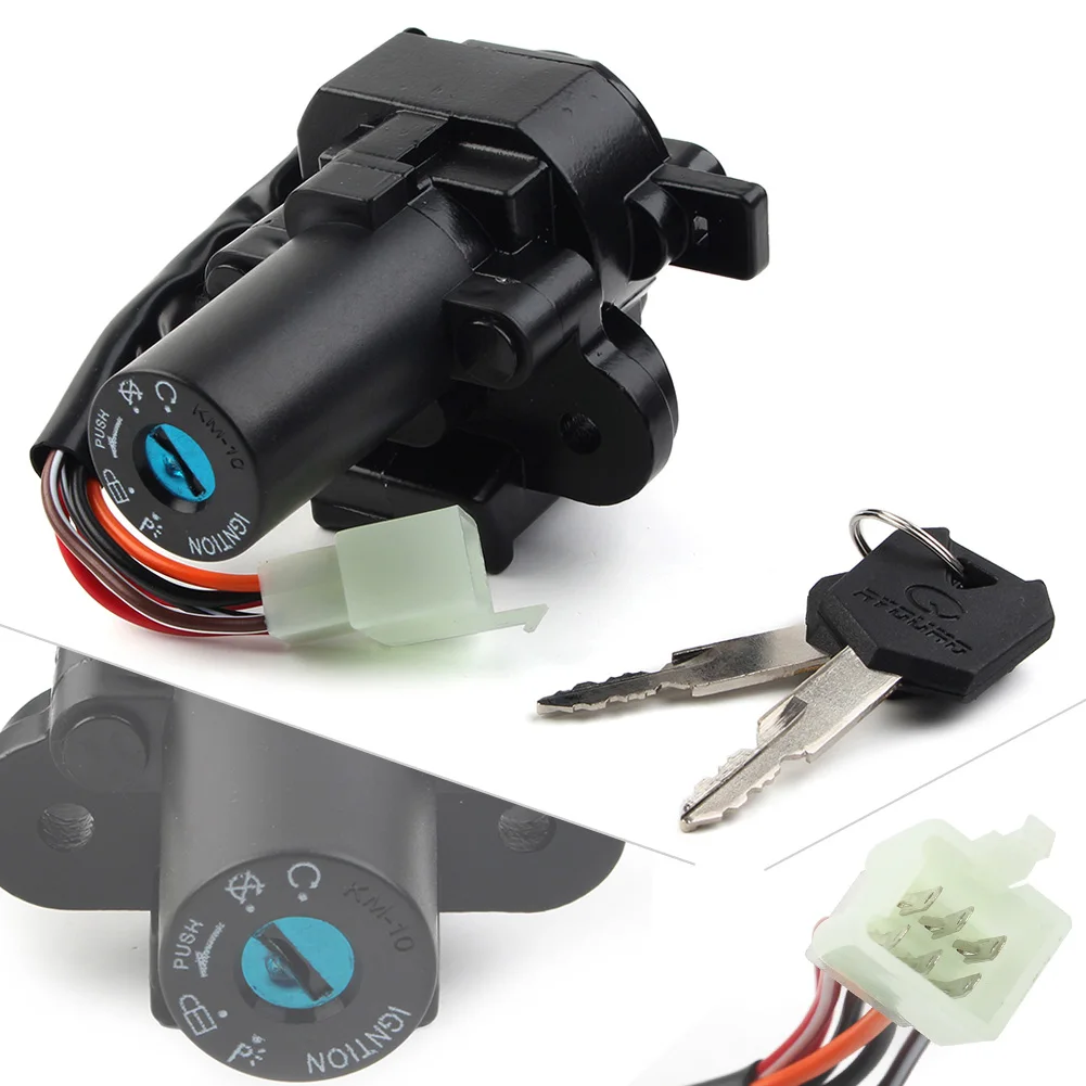 6-контактный набор замков зажигания для мотоцикла Kawasaki KLX125 KLX250 KLX250S/SF D-Tracker 2009 2010
