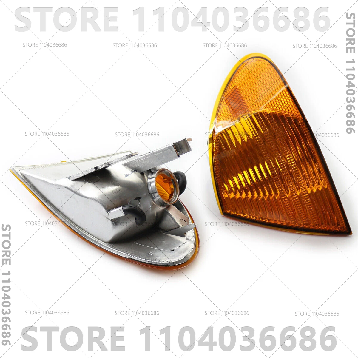 Фото Для BMW 320i 323i 325i 325xi 328i 330i 330xi (E46) 1998-2005 гг. Угловые указатели поворота (без лампы) 63136902765 63136902766 №5