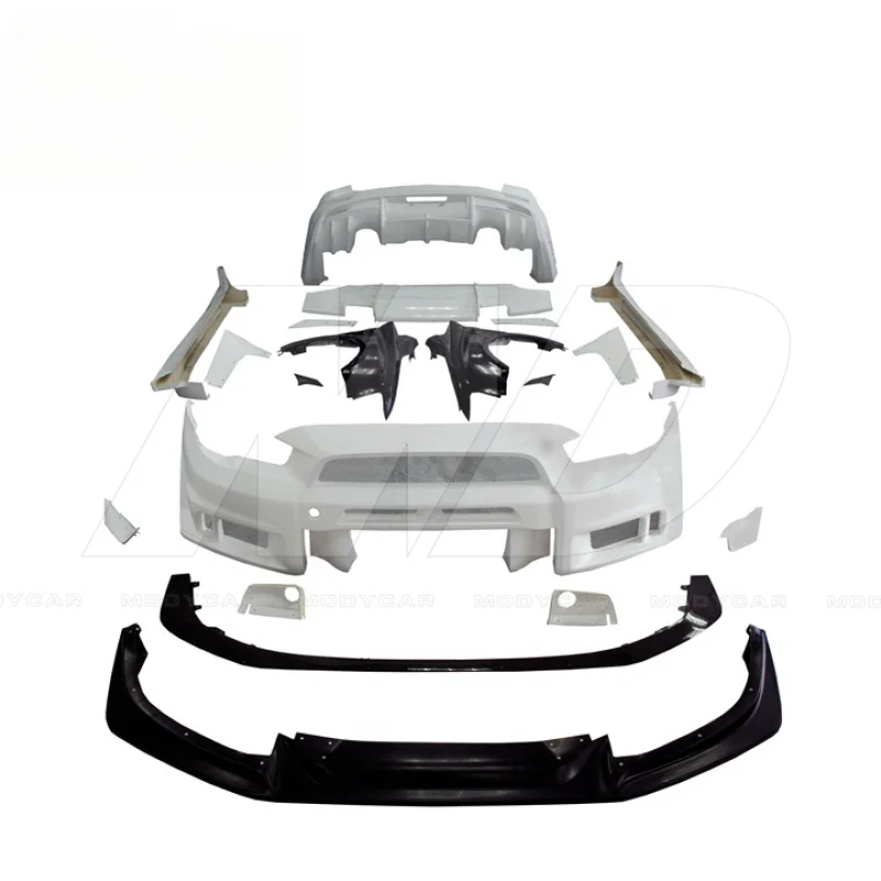 Фото Комплект обвеса из стекловолокна в стиле VRS Ultimate для Mitsubishi Lancer Evolution Evo X 2008-2015 (2014) №2