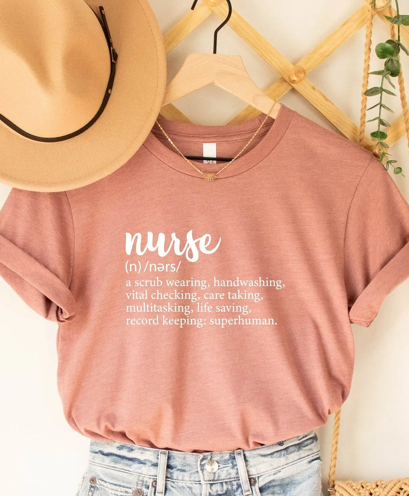 Футболка медсестры с определением признание Rn выпускной сверхчеловеческий для