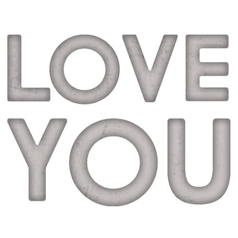 

Thank You Letter Decorations Series Metal Cutting Dies for DIY Scrapbooking Album Paper Cards Decorative Crafts Embossing 2022