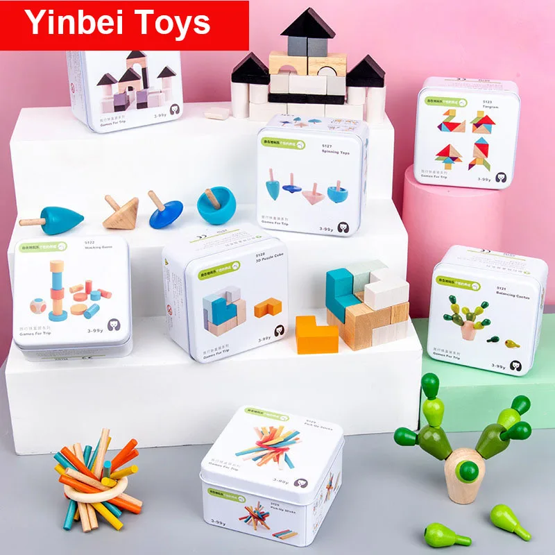 

Kids Wooden Disassembly Toys Early Learning Education Intelligence Building Block Children Cognitive Interactive Game Toys