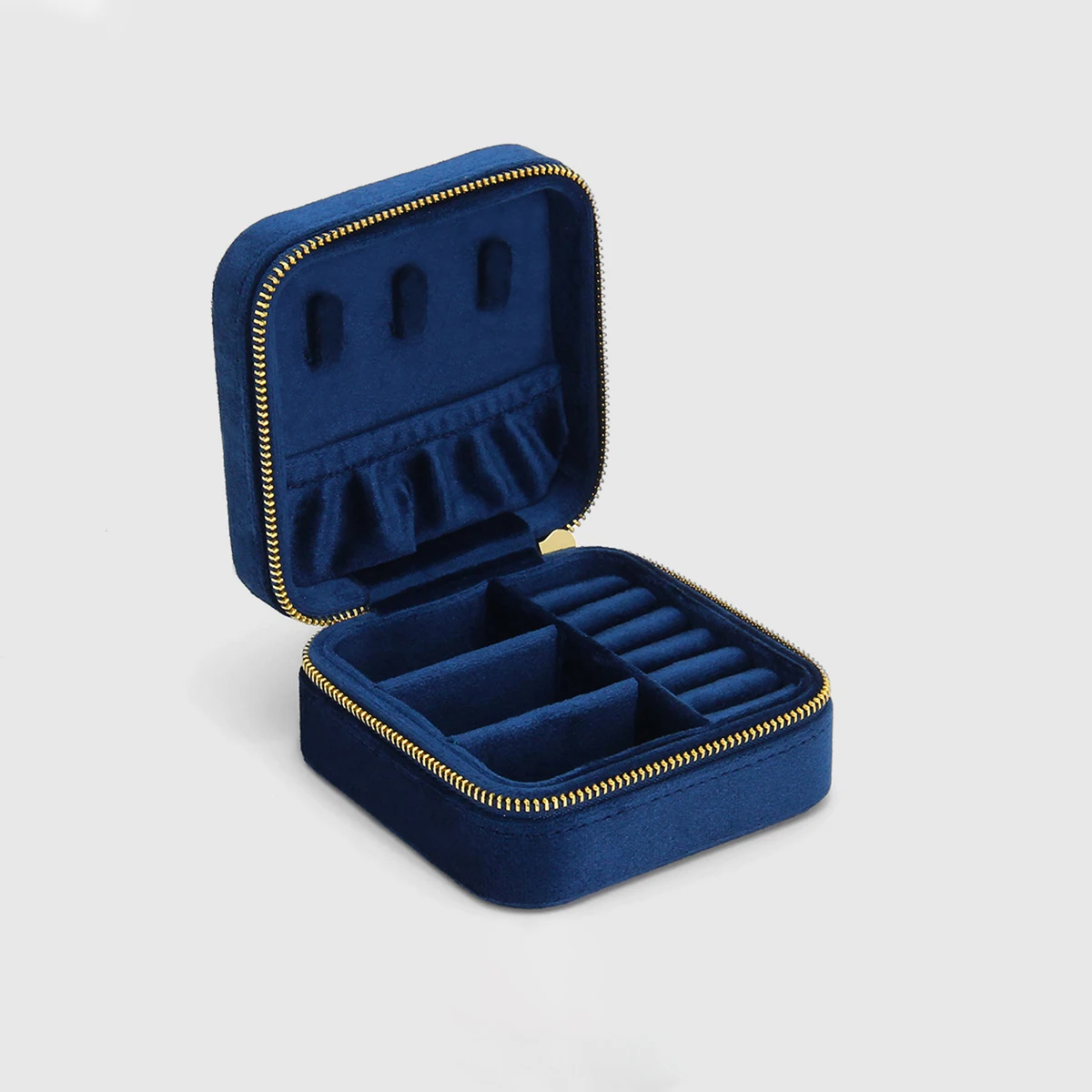 TAIMY бархатная шкатулка для украшений розового цвета