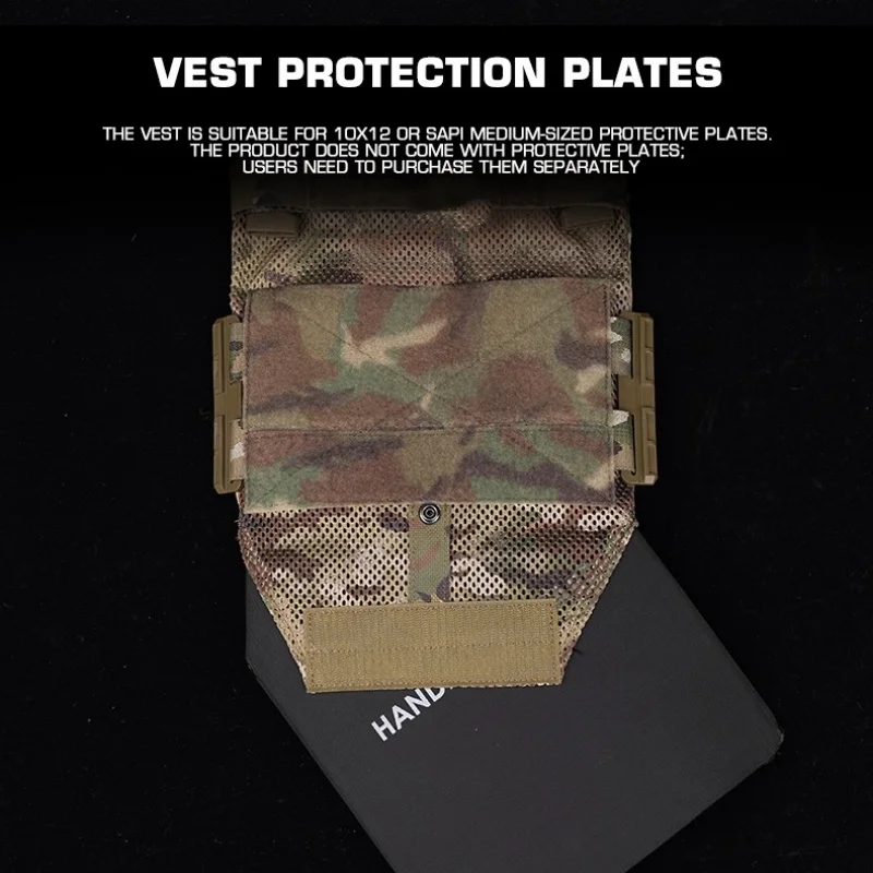 Жилет защитный тактический мягкий для походов