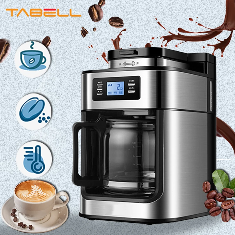 ZZUOM 2 In1 Coffee Maker Machine 