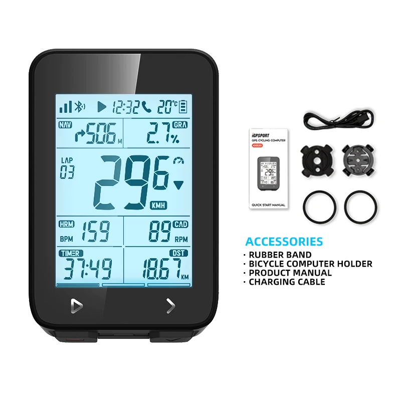 Igpsport GPS -Enabled Bike Bicycle Computer SALE igs10S iGS20E iGS50S iGS620 Wireless Speedometer Odometer |