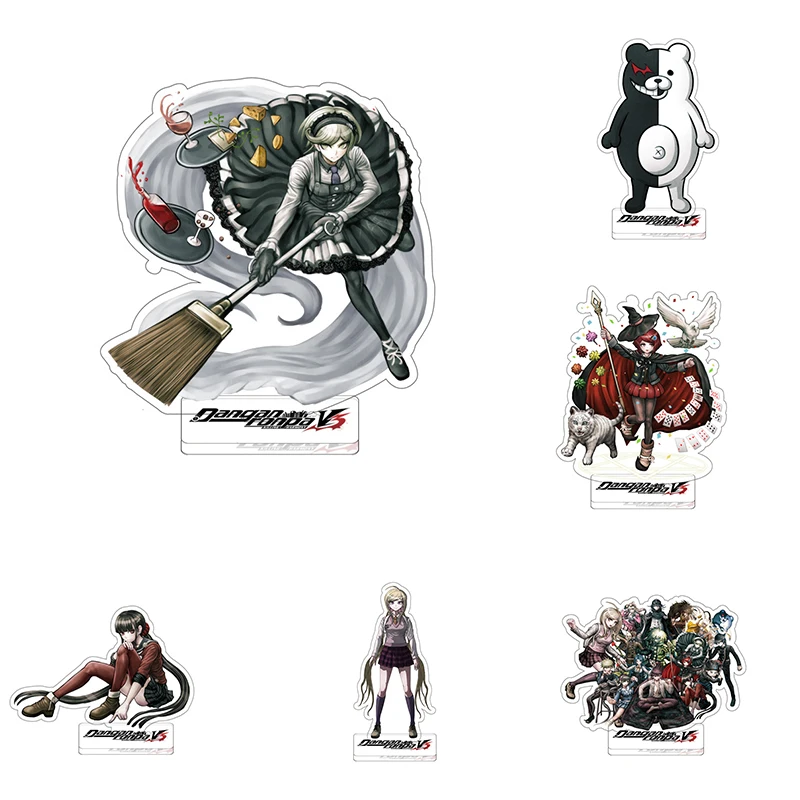 

Anime Figure Dangan Ronpa Acrylic Stand Danganronpa V3 Figurine Trigger Happy Havoc Model Plate Desk Decor Standing Sign Gifts