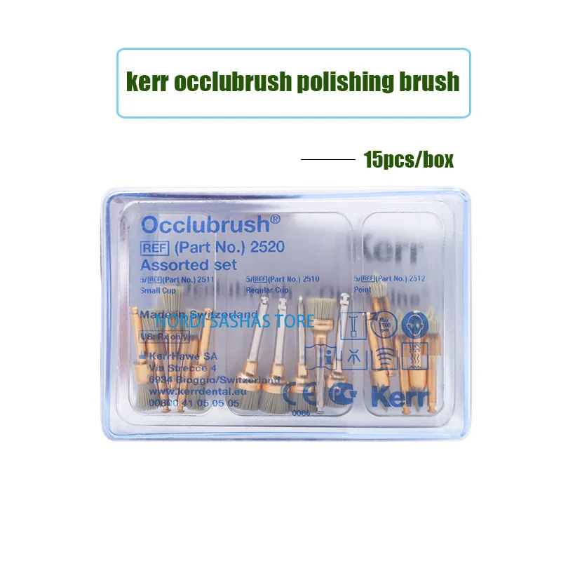 

Dental Occlubrush Finishing Polishing System Polishing Cups Grind Points Discs For Ceramics Dentistry Teeth Porcelain Veneer
