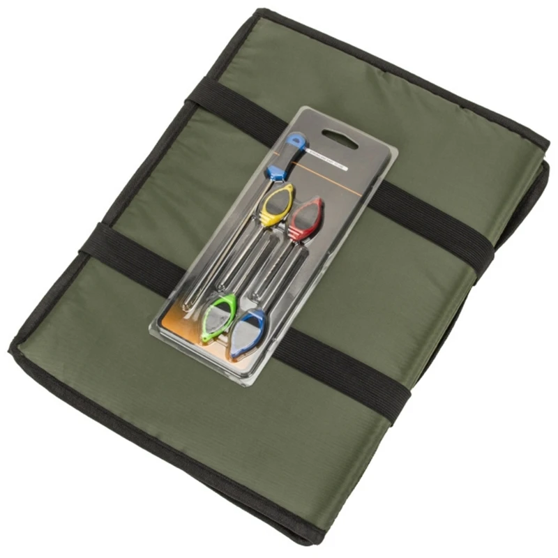 Складной коврик для ловли карпа защитный рыбы посадочная площадка с иглой