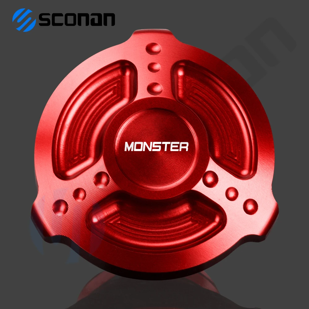 

Motorcycle Accessories For Ducati Monster 696 796 821 1200 MONSTER 1100 EVO Crankcase Cap Engine Oil Filler Screw Cover Plug