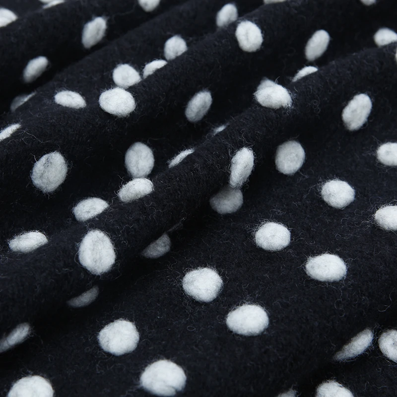 

Стрейчевая Вязаная Шерстяная кашемировая ткань из чистой шерсти высококачественное трехмерное жаккардовое утолщенное пушистое пальто для осени и зимы