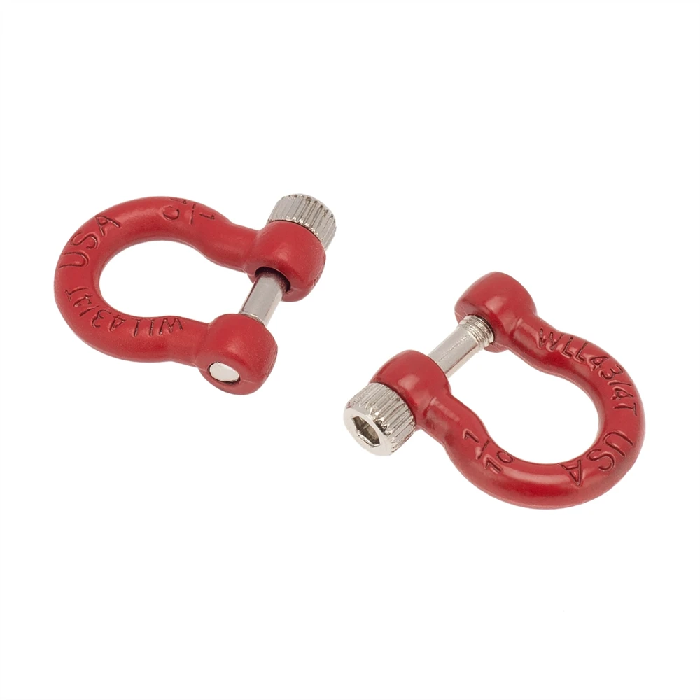 4 шт. металлический бампер D-образное кольцо буксировочный крючок для