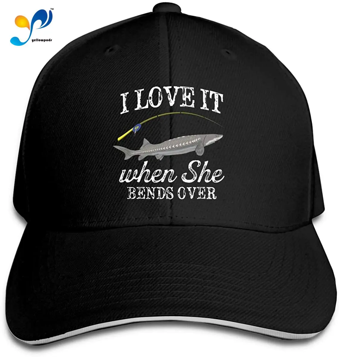 

I Love It When She Bends Over Fishing Girl's and Men Classic Pointed Cap Cowboy