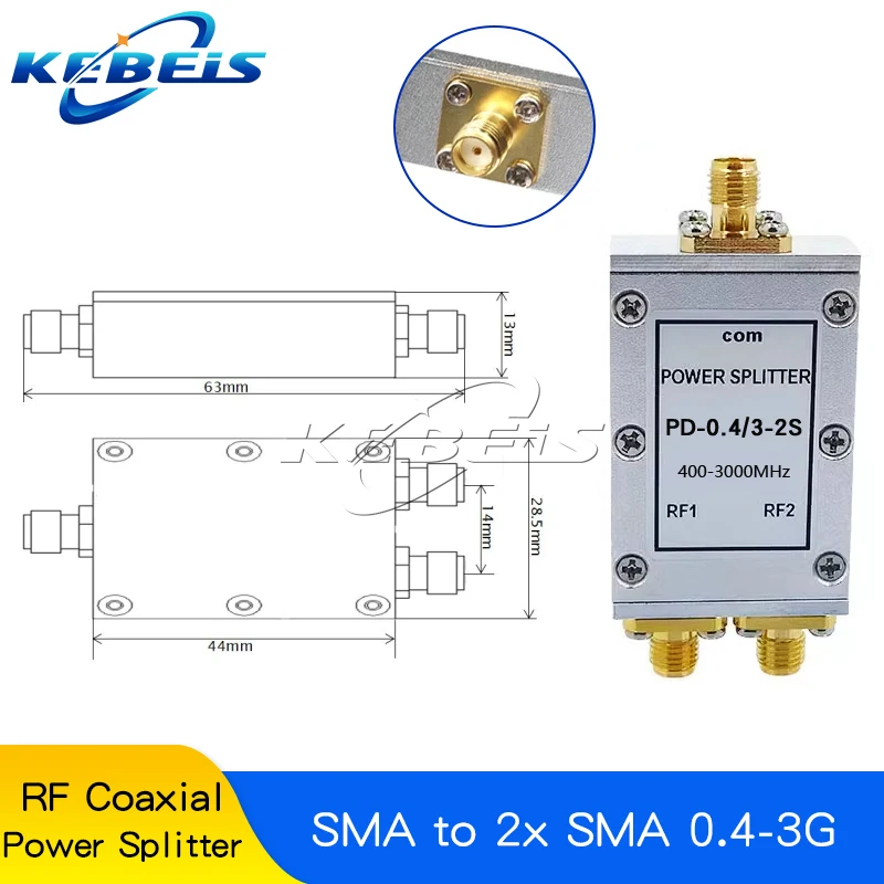 

Разветвитель мощности KEBEIS SMA 0.5-6G