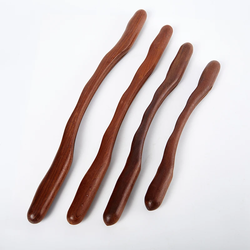 Массажер для спины плеч шеи и ног из натурального дерева