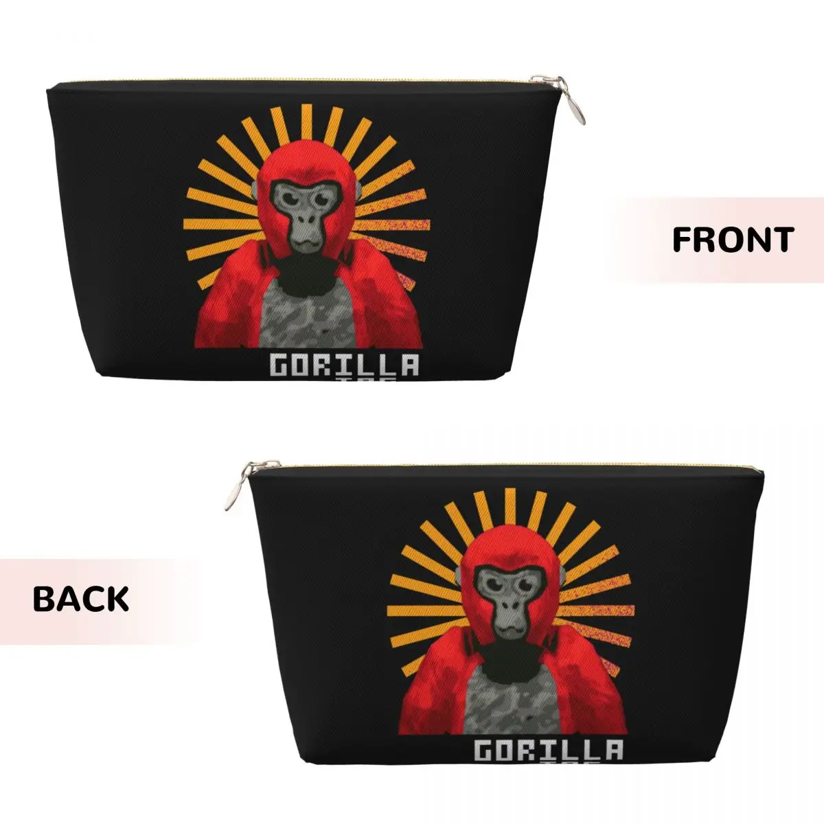 Фото Gorilla Tag Pfp Maker Gorilla Tag Red Gorilla женские косметички дорожный органайзер для макияжа сумка для хранения туалетных принадлежностей Dopp Kit Case №3