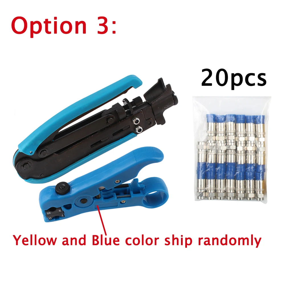 

Комплект плоскогубцев LUBAN для зачистки проводов RG59 RG6