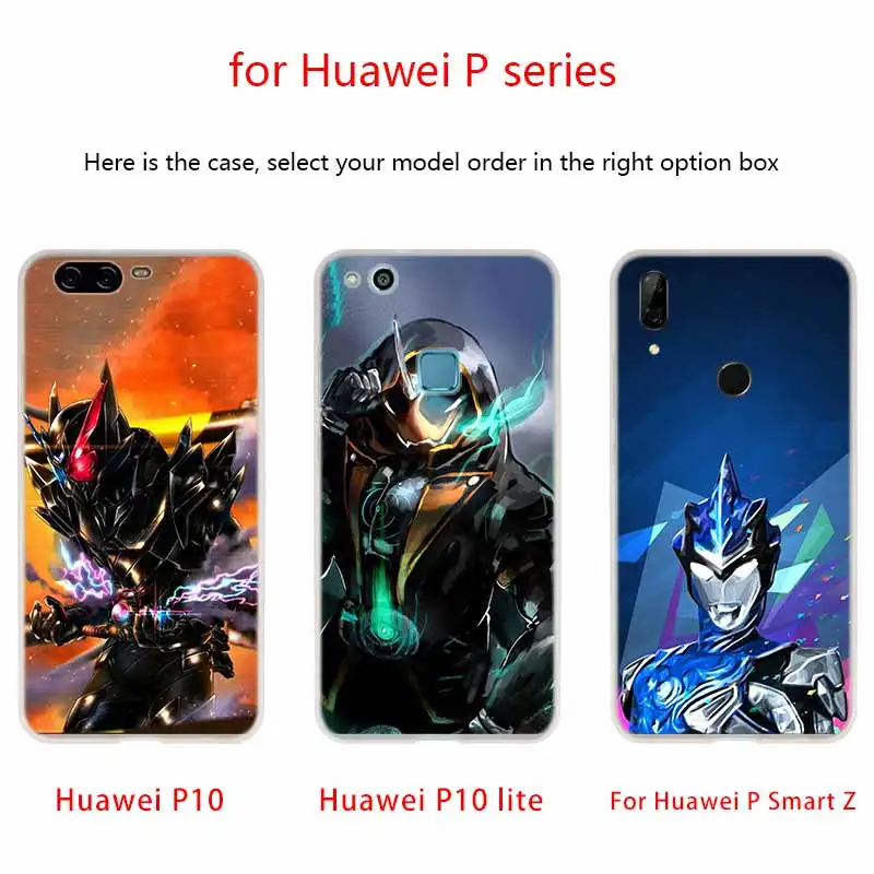 Силиконовый мягкий чехол для Huawei P50 P40 P30 P20 Pro Lite E P10 P Smart Z 2021 2019 2020 Kamen Rider Dragon Knight |