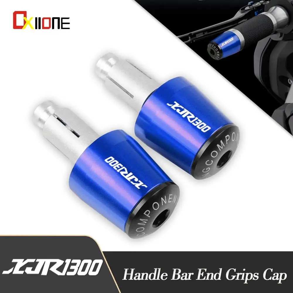 

Motorcycle Handle 7/8"22mm Gear Balanced Plug Slider HandleBar End Grips Cap For YAMAHA XJR1300 1995-2016 Motorcycle Accessories
