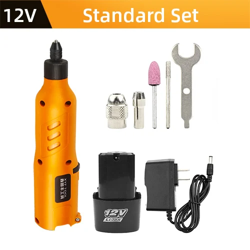 Беспроводная дрель Tungfull 12В красная