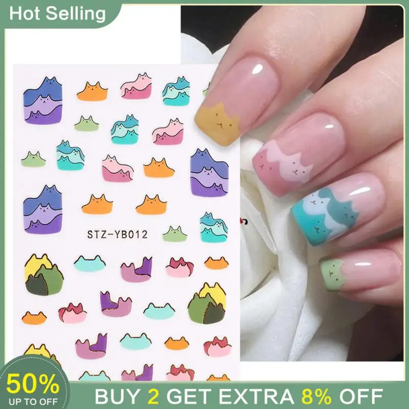 

Глубоководный стиль, экономичная пластиковая 3d наклейка для ногтей, маникюрные аксессуары для ногтей, маленькая наклейка, клейкая наклейка